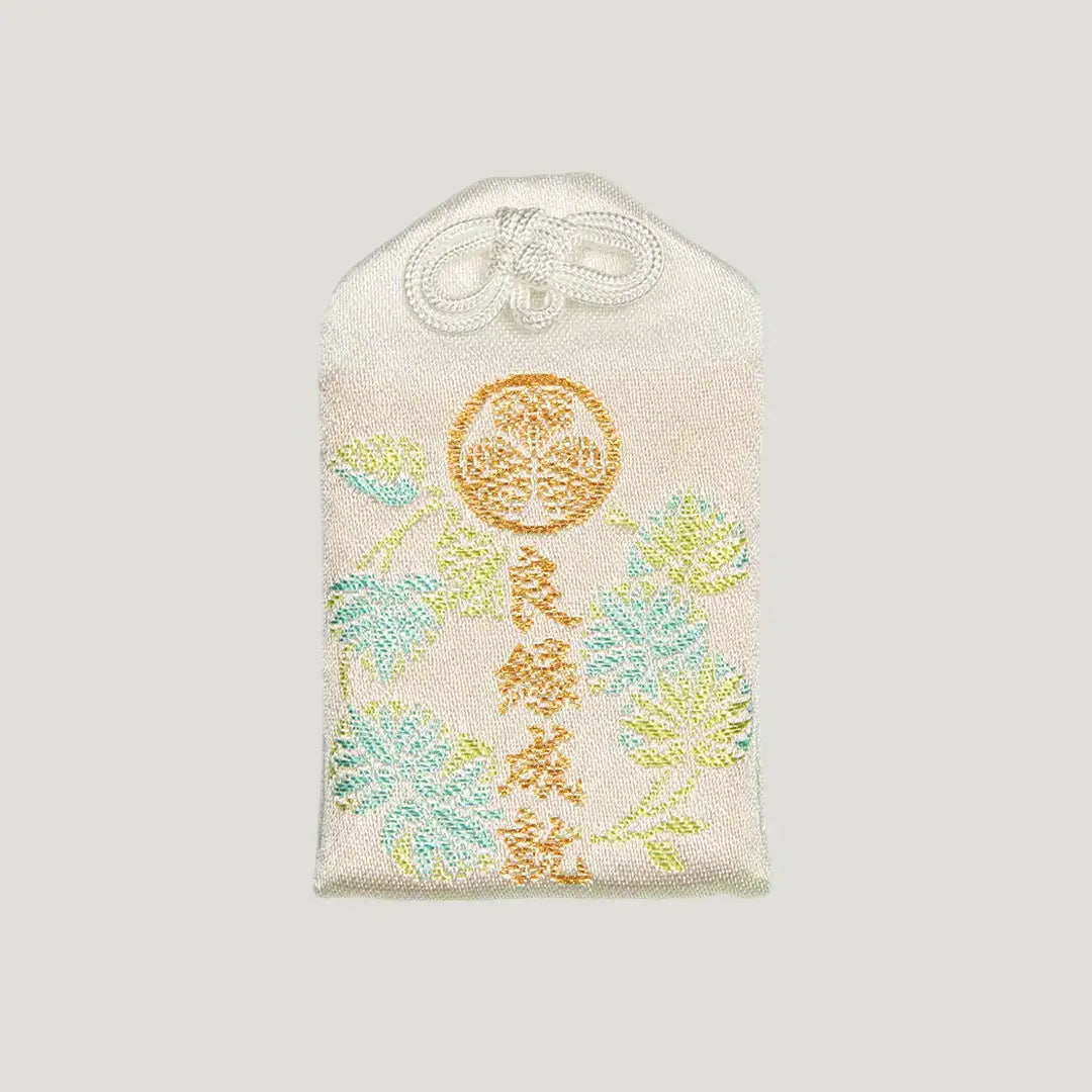 Front of 良縁成就御守 (Love & Soulmate Omamori) from Zojoji Temple – charm prayed over for romantic fulfillment and destined love